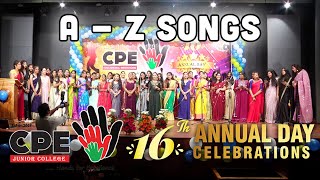 A  Z songs II CPE College Annual Day Celebrations  2022 [upl. by Pooley]