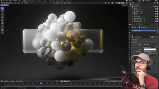 Mograph and Lighting stream in Blender [upl. by Kachine341]