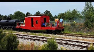 Rockton amp Rion Fire Train At Winnsboro SC On The Rockton amp Rion Railroad [upl. by Yseulte]