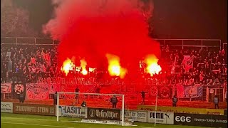 Ultras Chemnitz auswärtsspiel in leipzig  FC Lokomotive Leipzig gegen Chemnitzer FC 02 “081124” [upl. by Bascio]