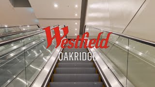 KONE DoubleFile Escalator Set 2 Westfield Oakridge  San Jose CA [upl. by Jolanta]