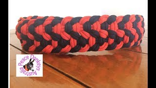 Double kbk bar paracord dog collar [upl. by Hertha455]