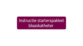 Instructie verzorging blaaskatheter thuis  St Antonius Ziekenhuis [upl. by Adnylem]