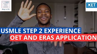 MY STEP 2 JOURNEY  STEP 2 CK SCORE REACTION  OET  ERAS MATCH 2025 APPLICATION [upl. by Oivatco167]