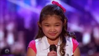 angelica hale girl on fire americas got talent 2017 [upl. by Horatia]