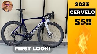 2023 Cervelo S5 Quick Look [upl. by Neeven520]