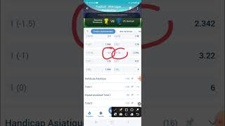 1xbet explication du handicap  Technique 1xbet  Astuces 1xbet [upl. by Eeslek591]