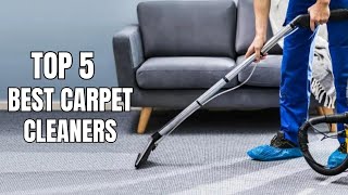 Top 5 Best Carpet Cleaners  5 Best Carpet Cleaners In 2023 [upl. by Madi]