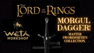 Seriously EXPENSIVE Weta Collectible Revealed… lotr wetaworkshop morgulblade swordsmith [upl. by Basilio624]