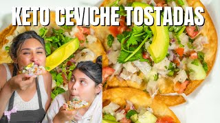 Easy Ceviche Tostadas How To Make Easy Ceviche [upl. by Armyn90]