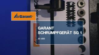 GARANT Schrumpfgerät SG1 [upl. by Oir]