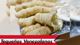 🇻🇪 TEQUEÑOS VENEZOLANOS CASEROS 🇵🇪 [upl. by Ihsir]