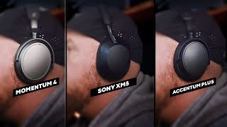 Sennheiser Momentum 4 vs Accentum Plus vs Sony WH1000xm5  Which one is better [upl. by Hettie]