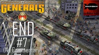 Command amp Conquer Generals China Campaign Playthrough Part 7 FINAL Nuclear Winter No Commentary [upl. by Vite]