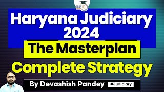 Haryana Judiciary 2024 Syllabus and Vacancy Details  Judiciary Exam Preparation [upl. by Adnyl]