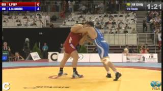 Amir Aliakbari IRI vs Eduard Popp GER 120kg 14 Final  2013 World Wrestling Championships [upl. by Anamuj800]