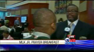 MLK Celebrated At Olathe Prayer Breakfast [upl. by Namharludba]