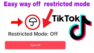 How to turn off restricted mode on tiktok  Tiktok restricted mode password forgot method 2023 [upl. by Euqinemod784]