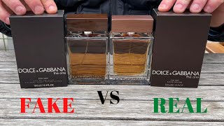 Fake vs Real Dolce amp Gabbana The One for Men 100 ML [upl. by Norha668]