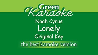 Noah Cyrus  Lonely Karaoke [upl. by Oirifrop]