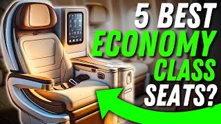 The 5 BEST ECONOMY CLASS Airlines in 2024 [upl. by Dadinirt]