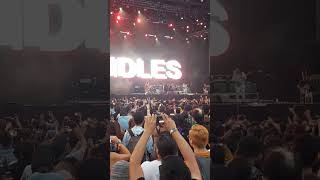 IDLES  The Beachland Ballroom Live in Guadalajara Corona Capital GDL 2023 rockfestival idles [upl. by Ellehciram]