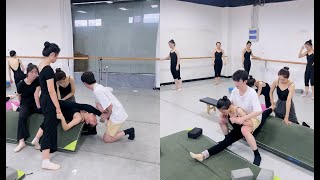 Ballet Dancers Extreme Flexibility Drills [upl. by Victoria276]