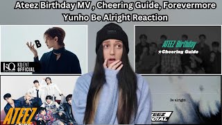 ATEEZ Birthday MV│Birthday Cheering Guide  Forevermore  Yunho Be Alright Reaction [upl. by Janean]