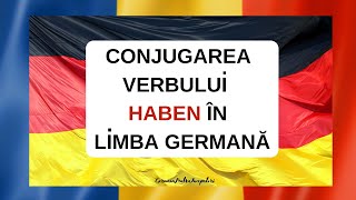 Conjugarea verbului Haben în limba germană [upl. by Keemahs]