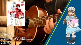 「CheerS」  ClariS Guitar Cover Cells at Work ED [upl. by Neelia]