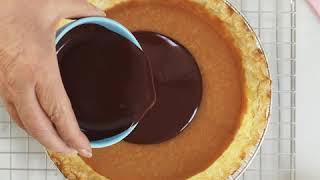 Tarte au chocolat et au caramel [upl. by Jonette]