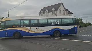 MPV antrim station level crossing co antrim 81024 [upl. by Nerhtak]