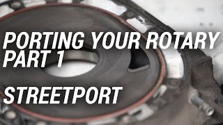 How To Streetport A Rotary Engine Part One [upl. by Iaras]