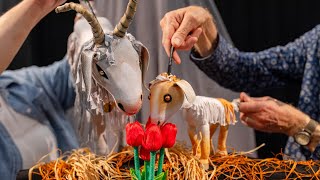 Puppetry Show puppetshow goatfarm toddlers [upl. by Bihas]