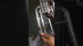 Sold Besson tenor horn be752 serial number 840100 [upl. by Eisset]