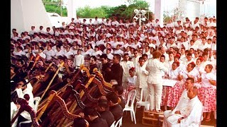 Lo mejor del Coro en la misa con el Papa FRancisco con instrumentos del folclor llanero [upl. by Gambell]