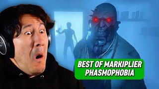 BEST OF MARKIPLIER  PHASMOPHOBIA [upl. by Clapper]