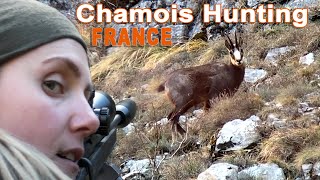 Chamois hunting in France with fionahopkinshunting8142  Chasse au Chamois en France  2023 [upl. by Hairahcez]