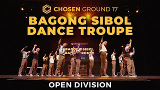 Bagong Sibol Dance Troupe  Open Division  Chosen Ground 17 FRONT VIEW [upl. by Nerin]