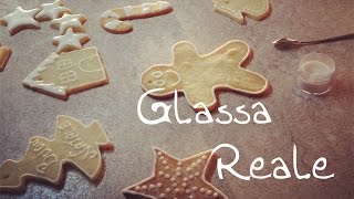 GLASSA REALE e decorazione dei biscotti [upl. by Raji13]