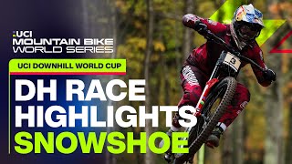 Womens Downhill Race Highlights Snowshoe USA  UCI Mountain Bike World Series [upl. by Iron]