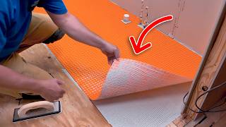 Why You Should use Schluter Ditra on Your Tile Job [upl. by Friedlander]