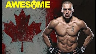 AWESOME PEOPLE 18 UFC LEGEND GEORGES STPIERRE  HIGHLIGHTS 🎧 NCS  Culture Code  Make Me Move [upl. by Onida]