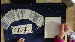 Cartomancy Tutorial  Quick Guide to Reading 3 Cards for Beginners [upl. by Zerelda705]