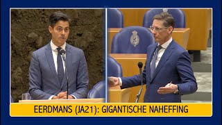 Jetten D66 vs Eerdmans JA21 GASLOOS heeft zeer NEGATIEF uitgepakt voor VELEN 30012024 [upl. by Codi]