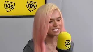 Karol G Entrevista Con Radio 105 Video Completo [upl. by Alamat]