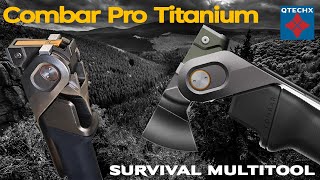 The Ultimate FullSize Survival EDC Multitool for 2024 Titanium Axe Hammer Spade Knife amp Saw [upl. by Airetal381]