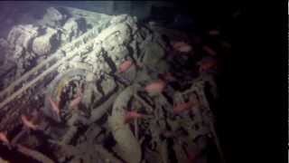 Side Mount Wreck Diving in UTDDIRHogarthian configuration  SS Thistlegorm [upl. by Simona28]