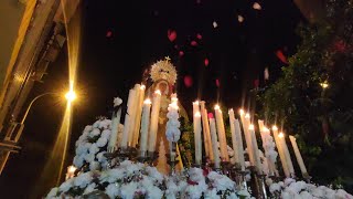 Gran petalada a la Virgen de la Consolación Carrasca Sevilla 2024 [upl. by Esinehc]