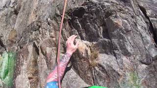 Clogwyn y Grochan climb Nia and Phantom Rib [upl. by Jedd]